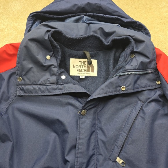The North Face Vintage Winter Ski Jacket Red Blue Gor-tex Men's Size Medium - Picture 5 of 15